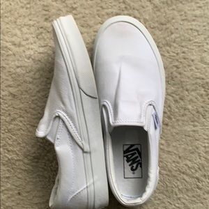 all white vans